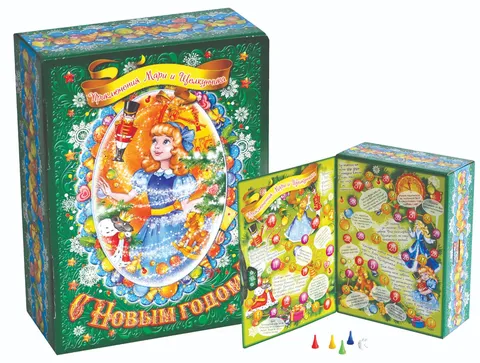 Новогодний подарок «Книга Щелкунчик» в картонной упаковке